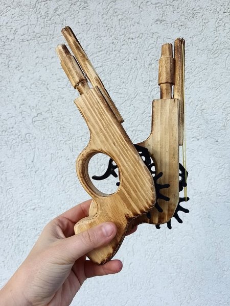 SET - Pistolka na gumičky - malá > varianta pistolky