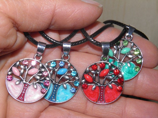 Náhrdelník - Strom života > varianta Růřová