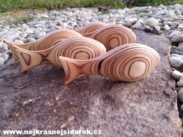 Ryby ze dřeva > varianta Bříza lepená