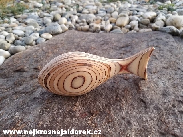 Ryby ze dřeva > varianta Bříza lepená