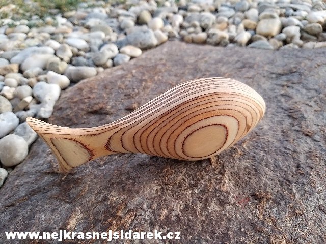 Ryby ze dřeva > varianta Bříza lepená