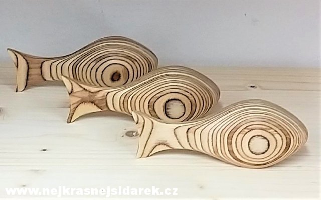 Ryby ze dřeva > varianta Bříza
