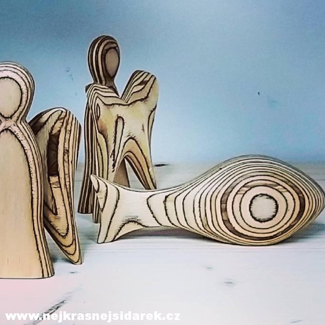 Ryby ze dřeva > varianta Bříza