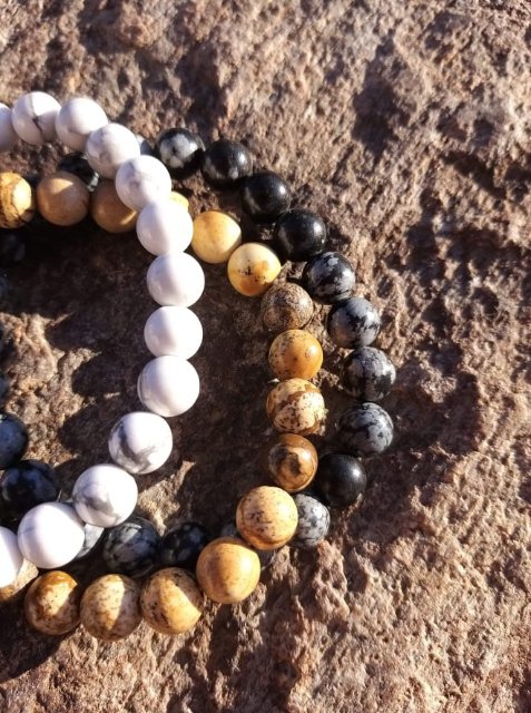 Sada broušených minerálu - Beran > varianta pánská1