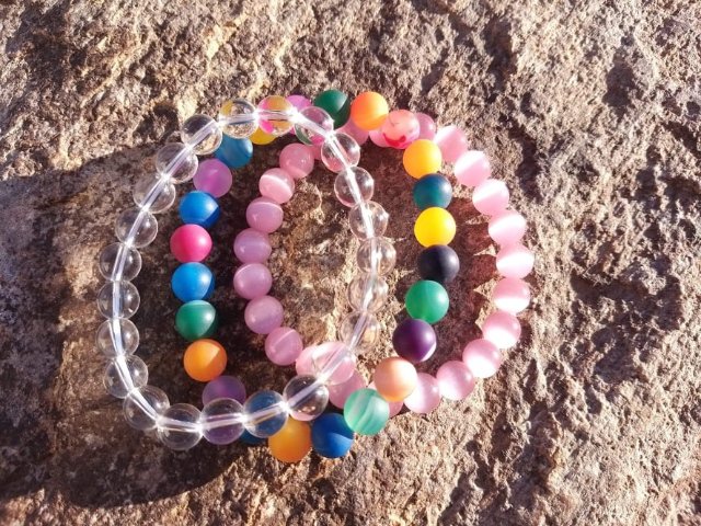 Sada broušených minerálu - Rak > varianta dámská1