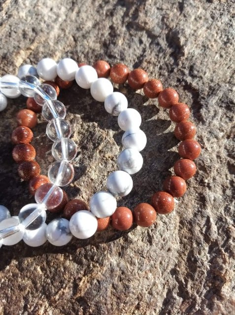 Sada broušených minerálu - Štír > varianta dámská