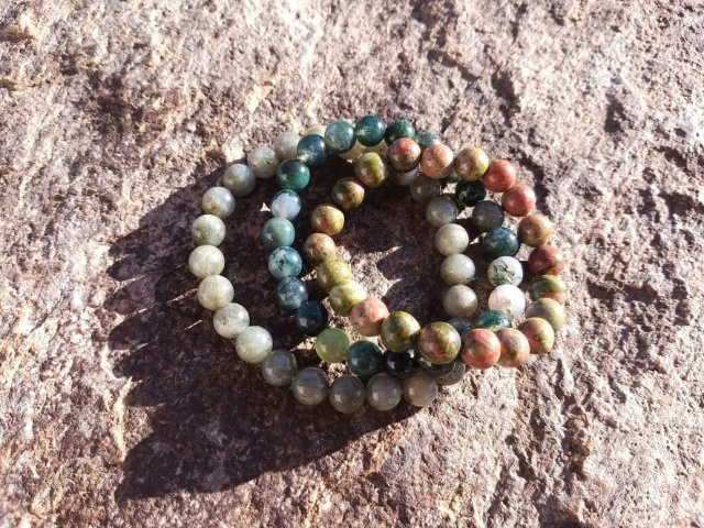 Sada broušených minerálu - střelec > varianta pánská