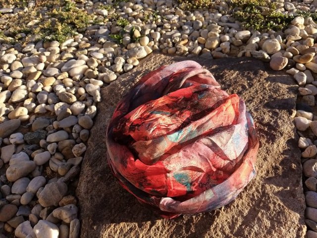 Tunel barevné fleky > varianta barevný