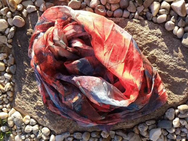 Tunel barevné fleky > varianta barevný