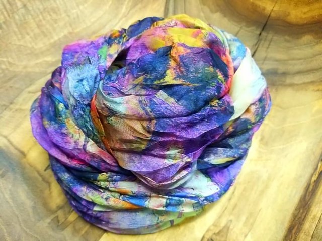 Tunel barevné fleky > varianta fialová