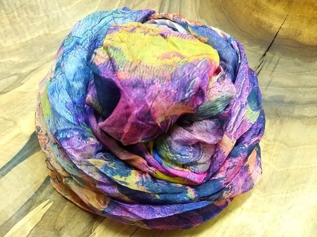 Tunel barevné fleky > varianta fialová