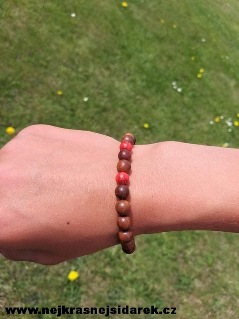 Náramek s korálem > varianta Dámská a dětská