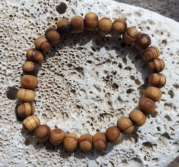 Set dřevěných náramků s avanturínem > varianta Dámská a dětská