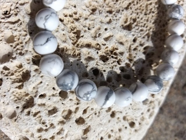 Set dřevěných náramků s magnezitem > varianta PÁNSKÁ,DÁMSKÁ,DĚTSKÁ