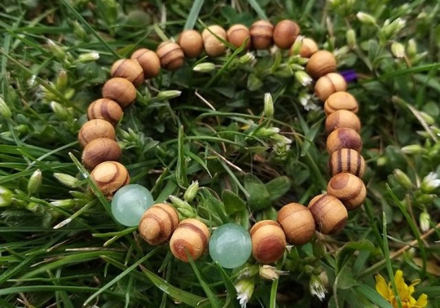 Avanturýnoví náramek se dřevem > varianta PÁNSKÁ, DÁMSKÁ, DĚTSKÁ