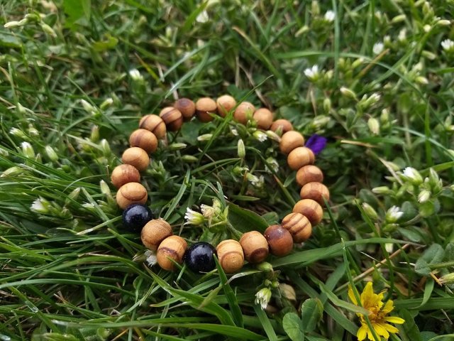 Avanturýnový náramek se dřevem > varianta PÁNSKÁ, DÁMSKÁ, DĚTSKÁ