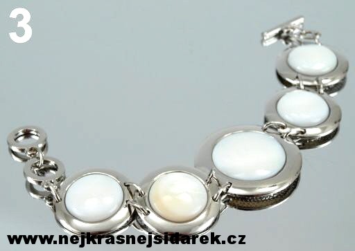 Prsten s perleťovým kamenem