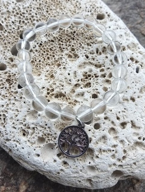 Náramek se stromem života - Křišťál > varianta PÁNSKÁ, DÁMSKÁ, DĚTSKÁ