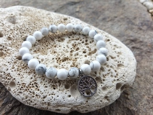 Náramek se stromem života - Magnezit > varianta PÁNSKÁ, DÁMSKÁ, DĚTSKÁ