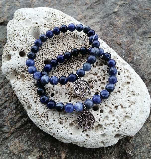 Náramek se stromem života - Sodalit > varianta PÁNSKÁ, DÁMSKÁ, DĚTSKÁ