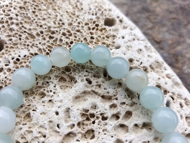 Náramek s rukou fatimy - Aqvamarín > varianta PÁNSKÁ, DÁMSKÁ, DĚTSKÁ