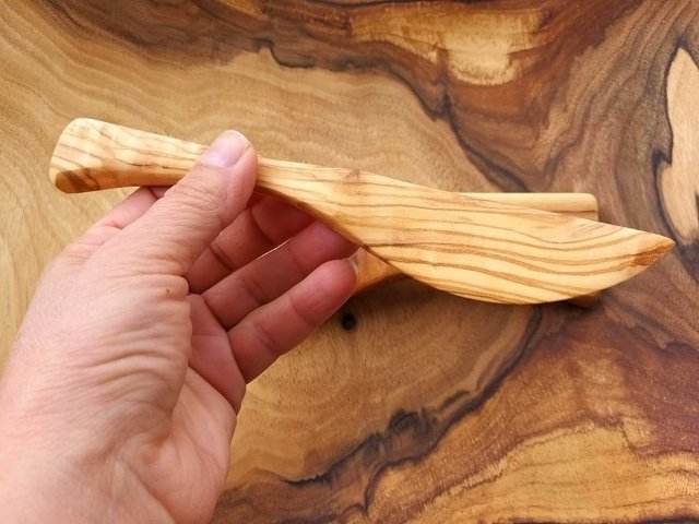 Dřevěný nůž - Oliva > varianta oliva