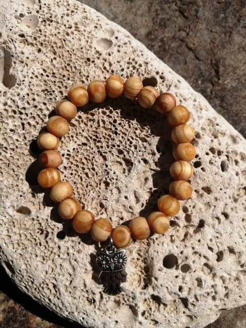 Borovicový náramek se zvířátkama > varianta PÁNSKÁ, DÁMSKÁ, DĚTSKÁ