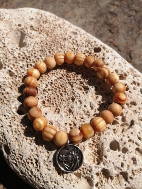 Borovicový náramek se zvířátkama > varianta PÁNSKÁ, DÁMSKÁ, DĚTSKÁ