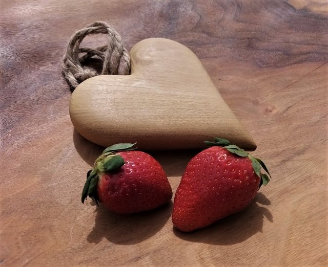 Srdce na zavěšení > varianta Akát