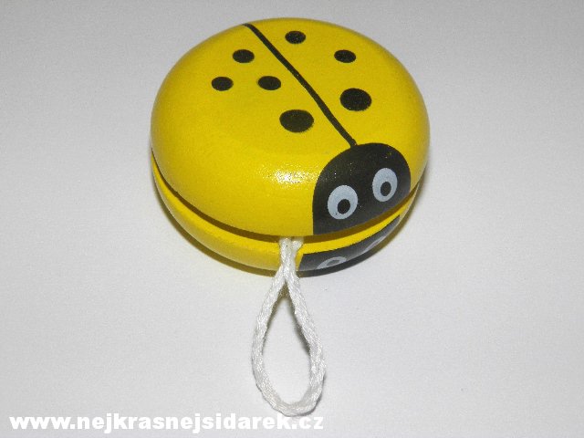 Dřevěné JO-JO > varianta Žlutá