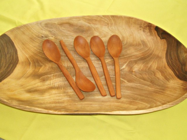 Dřevěná lžíce - Hrušeň > varianta střední náhubek