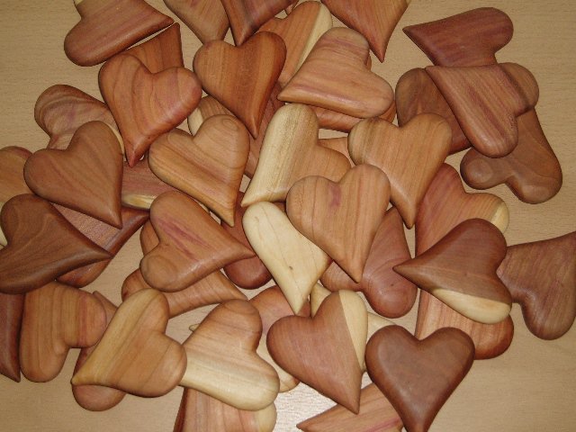 Srdíčko do ruky - ŠVESTKA > varianta ŠVESTKA > 6x6cm