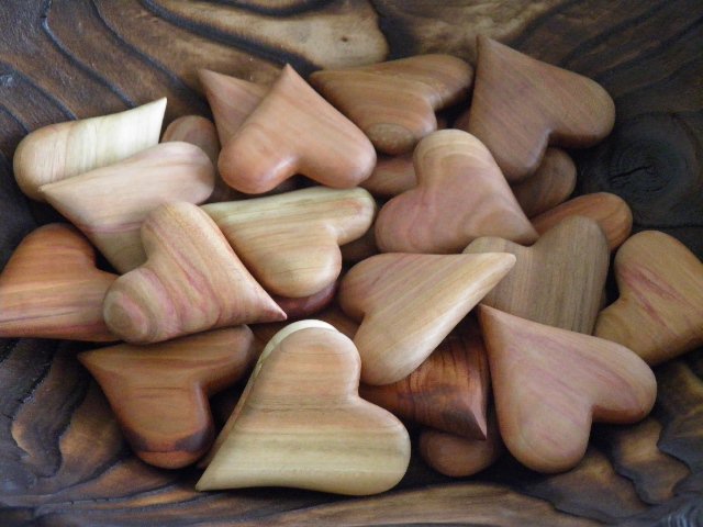 Srdíčko do ruky - ŠVESTKA > varianta ŠVESTKA > 6x6cm