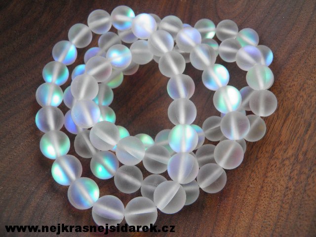 Léčivý náramek z minerálů > varianta Bílá