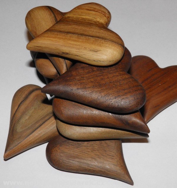 Srdíčko do ruky - OŘEŠÁK AMERICKÝ > varianta OŘEŠÁK AMERICKÝ > 6x6cm