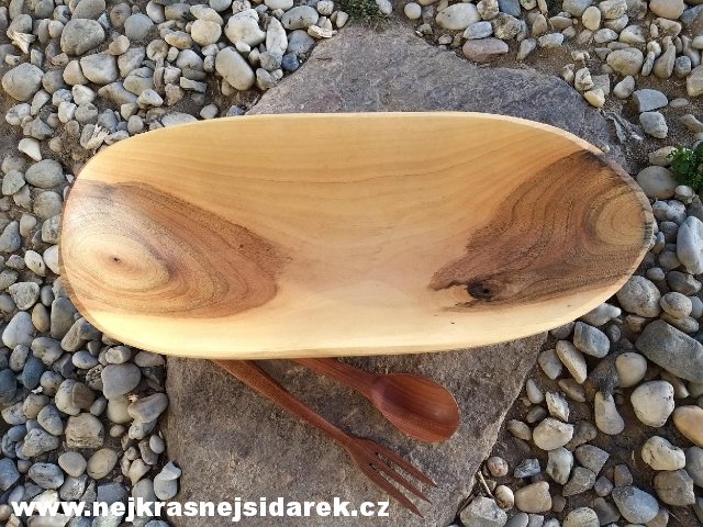 Velká dřevěná mísa - Ořešák vlašský > varianta OŘVL 8-2