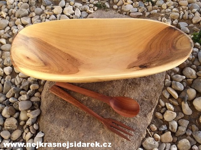 Velká dřevěná mísa - Ořešák vlašský > varianta OŘVL 8-2