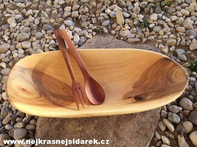 Velká dřevěná mísa - Ořešák vlašský > varianta OŘVL 8-2
