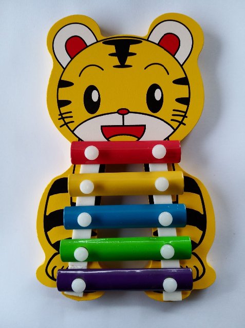 Xylofon - tygr > varianta žlutý