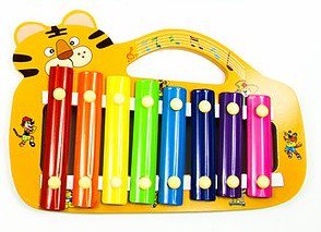 Xylofon velký - tygr > varianta žlutý