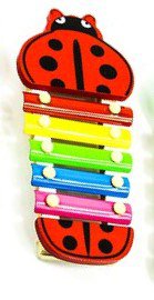 Xylofon velký - beruška > varianta červená