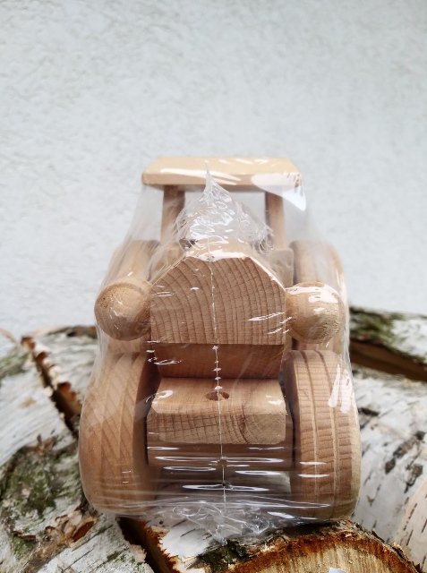 Traktor s návěsem > varianta dřevo