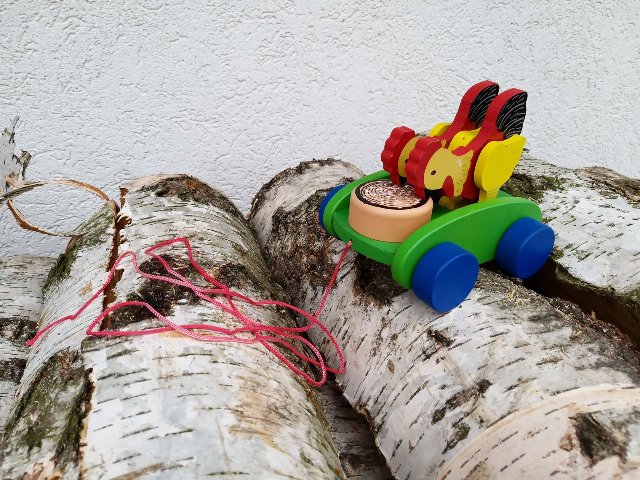 Tahací slepičky > varianta jezdící