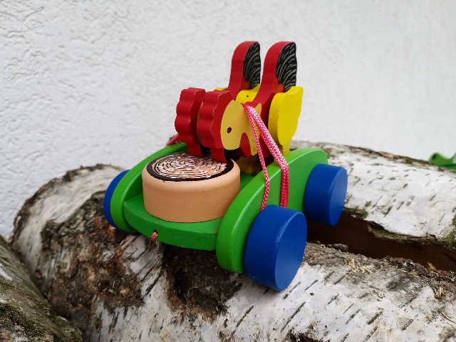 Tahací slepičky > varianta jezdící