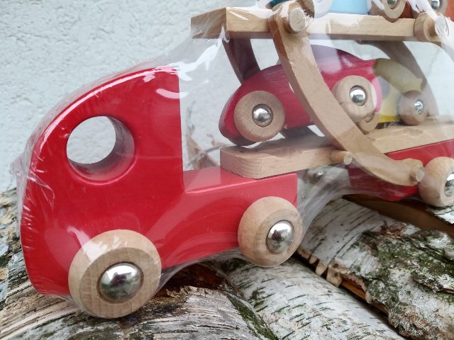 Nákladní auto s malými auty > varianta barevné