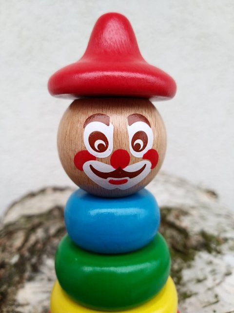 Skládací klaun > varianta mix barev
