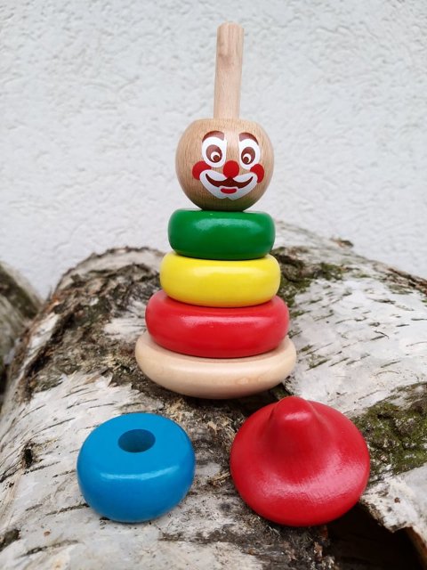 Skládací klaun > varianta mix barev