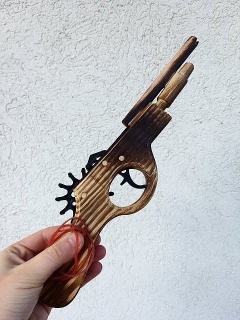 Pistol na gumičky > varianta pistol