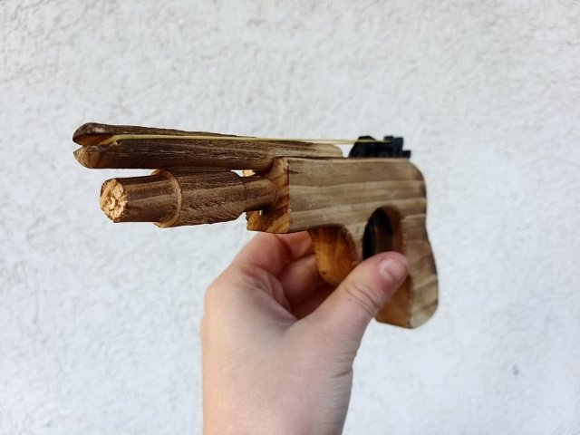 SET - Pistolka na gumičky - malá > varianta pistolky