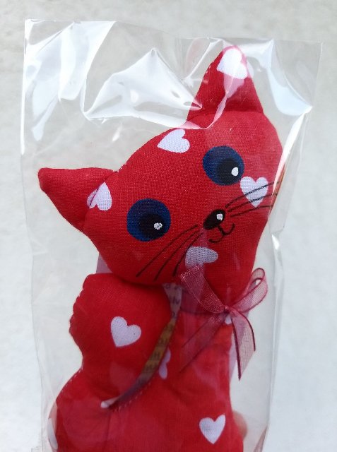 Levandulová kočička > varianta červená kočička